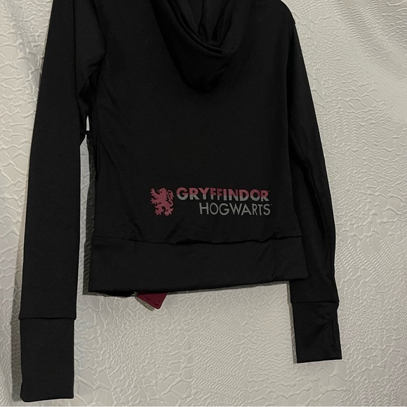 NWT! Harry Potterter Hogwarts Gryffindor Quidditch Sports Zip Up Hoodie Jacket - Picture 11 of 16